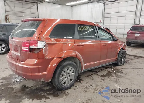 2013 Dodge Journey American Value Pkg z USA, uszkodzony, nr VIN 3C4PDCAB8DT671476